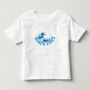 Beach vibes toddler t-shirt