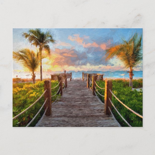 Beach View Postcard (Front)