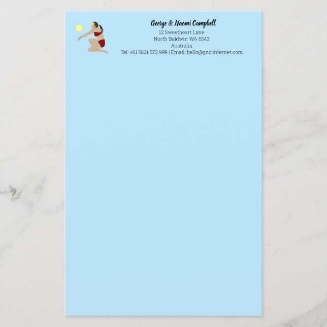 Beach Volleyball (Front)