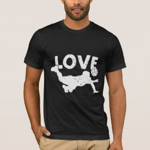 Beach Volleyball Hobby Player Summer Sports T-Shirt
