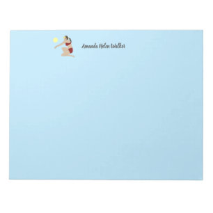 Beach Volleyball Notepad