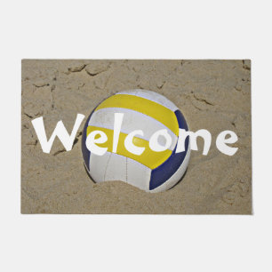 BEACH VOLLEYBALL PHOTO DOORMAT