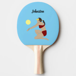 Beach Volleyball Ping Pong Paddle