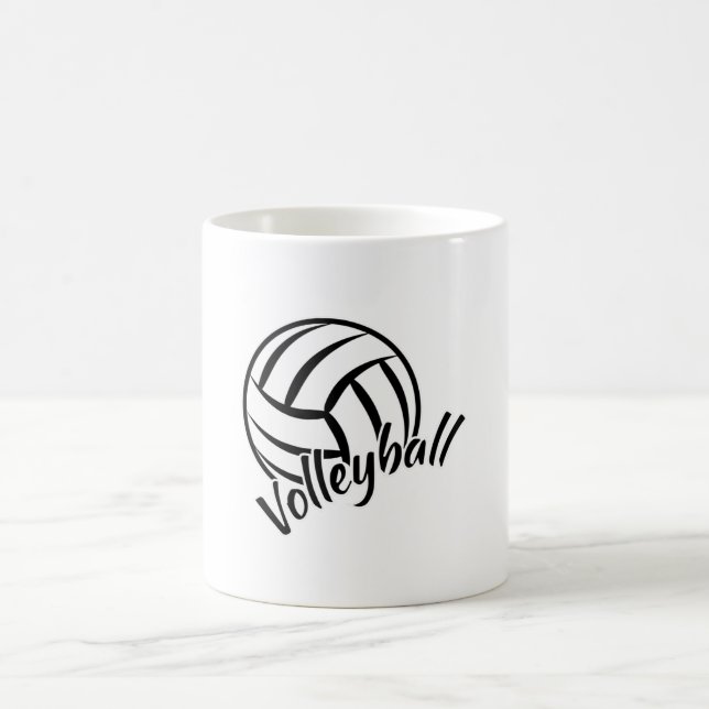 Beach Volleyball Player Volleyball Girl Team Gift Coffee Mug (Center)