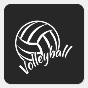 Beach Volleyball Player Volleyball Team Gift Idea Square Sticker