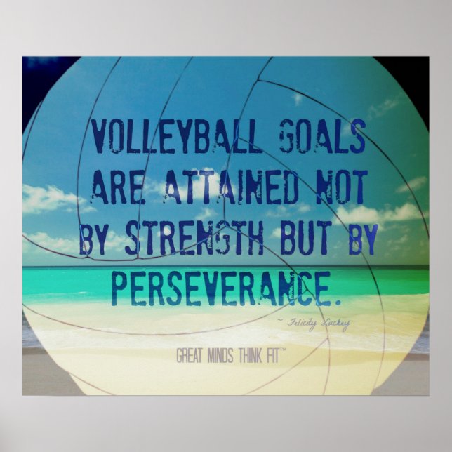 Beach Volleyball Poster 009 for Motivation (Front)