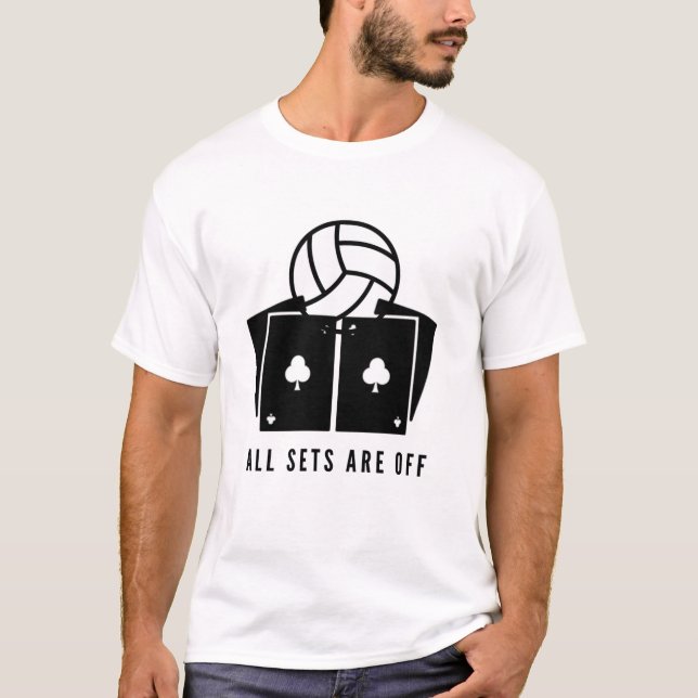 Beach Volleyball Puns T-Shirt (Front)