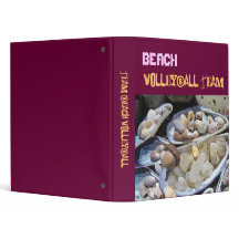 BEACH Volleyball Team binders Gameplan Tournaments