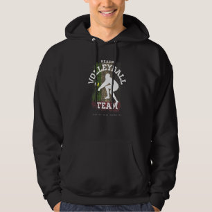 Beach Volleyball United Arab Emirates Flag Volleyb Hoodie