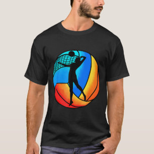 Beach Volleyball Vintage T-Shirt