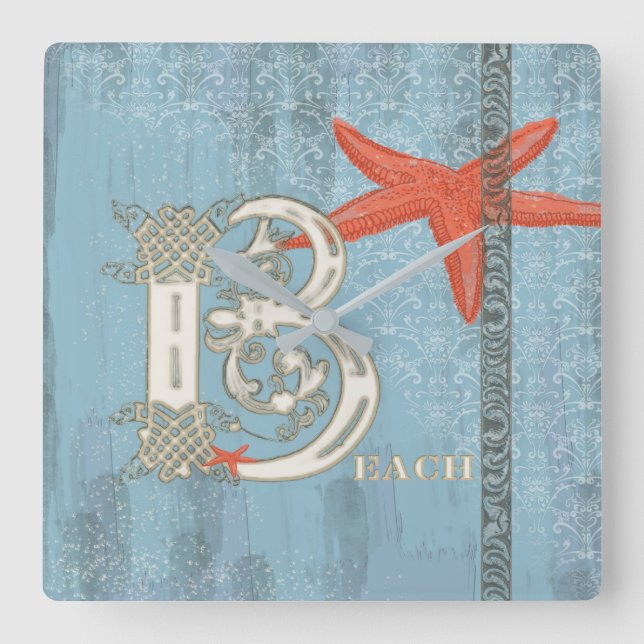 BEACH - Wall Clock (Front)