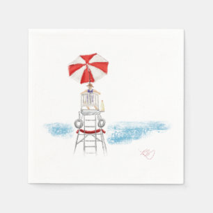 Beach Watch Napkin