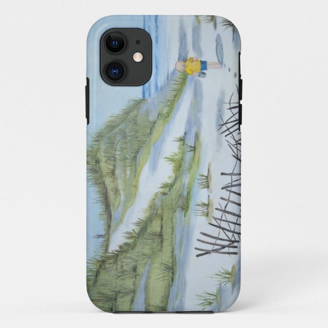 Beach watercolor Case-Mate iPhone case (Back)