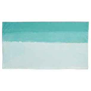 Beach Watercolor Pillowcase