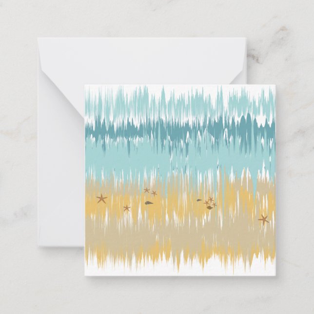 Beach wave card (Front)