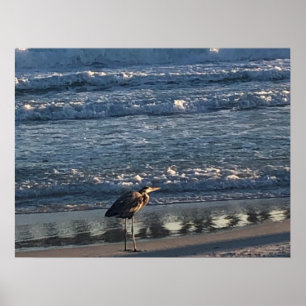 Beach Wave Poster