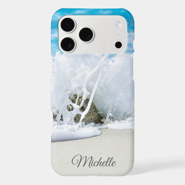 Beach Wave Splash Personalized Name (Back)