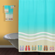 Beach Waves Flip Flops