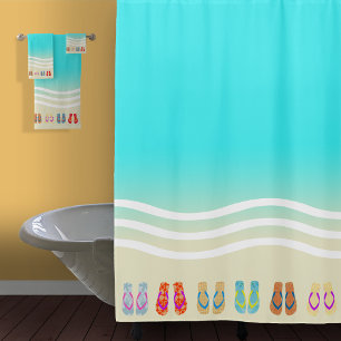Beach Waves Flip Flops