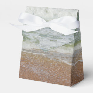 Beach Waves Tropical Wedding Photography Thank You Favor Box