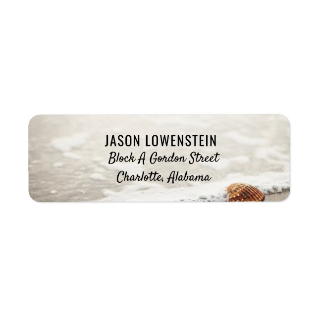 Beach Waves Wedding (Front)