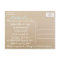 Beach Wedding/Bridal Shower Invitations in Sand