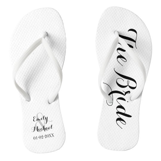 ivory flip flops