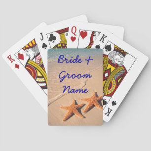 Beach Wedding deck of Playing Cards Favours