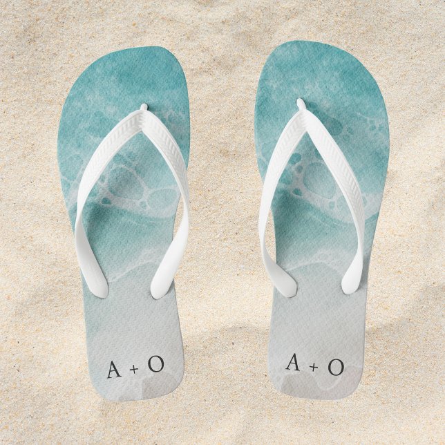 Beach Wedding Favour Flip Flops (Flip Flops Beach Wedding Favor)