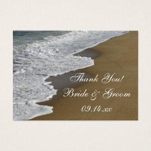 Beach Wedding Favour Tags