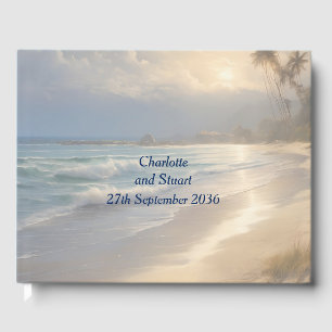 Beach Wedding  Guest Book