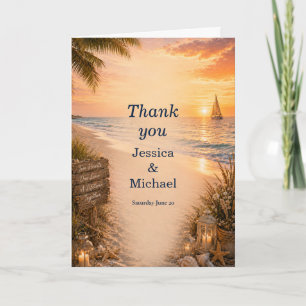 Beach Wedding Invitation