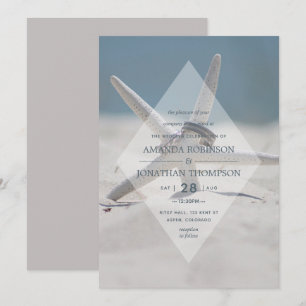 Beach Wedding Invitation