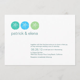 Beach Wedding Invitation