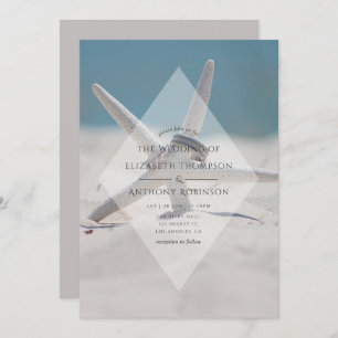 Beach Wedding Invitation