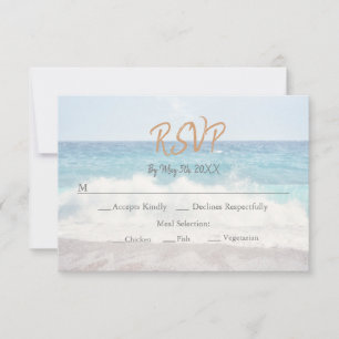 Beach Wedding Invitation Seaside/Oceanside Wedding