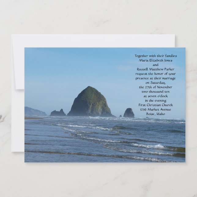 Beach Wedding Invitations (Front)