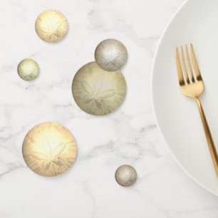 Beach Wedding Party Sand Dollar Table Confetti