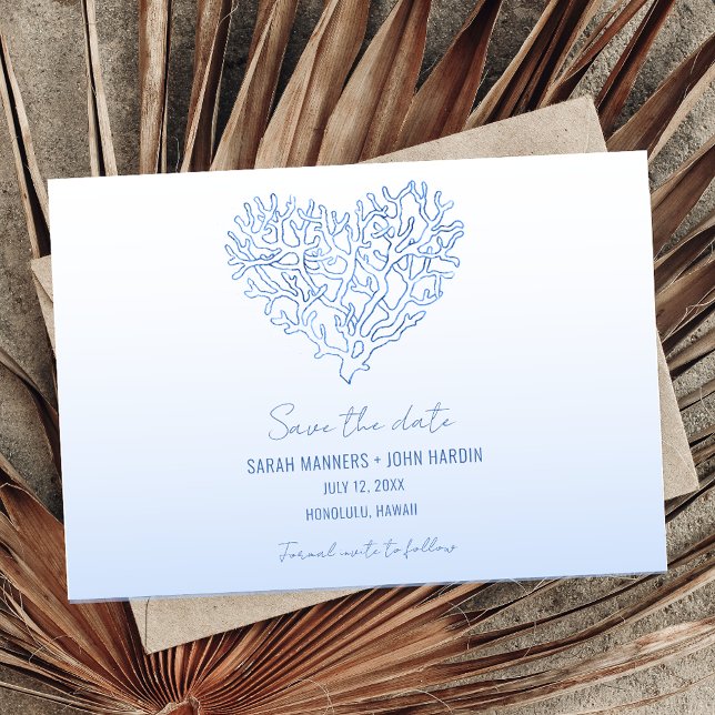 Beach Wedding Photo Save the Date (Creator Uploaded)