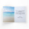 Beach Wedding Photo Thank You Card