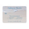Beach Wedding Reply Cards With Menu Choice