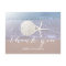 Beach Wedding Starfish & Sand Dollar Thank You