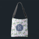 Beach Wedding Welcome Bags Crabs<br><div class="desc">Beach all over print tote bag feature my original watercolor crab in shades of red,  blue,  turquoise and green with your personalization and monogramed initial. Perfect bridesmaid gift for your destination wedding. To see more visit www.zazzle.com/dotellabelle.</div>