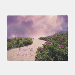 Beach Welcome Blessing Doormat
