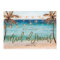 beach will you be my maid of honour proposal card