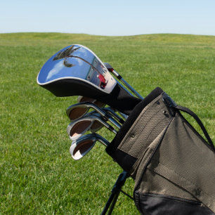 Beach with Coconut Palm Golf Head Cover