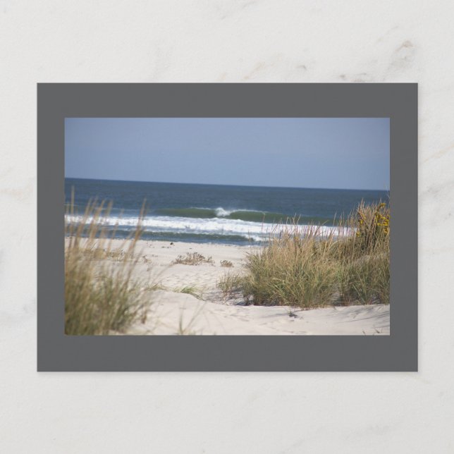 Beach with Waves Postcard (Front)