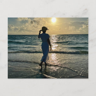 Beach Women Postcard