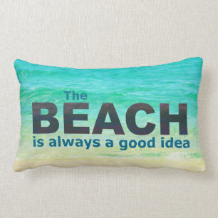 BEACH WORD PILLOW