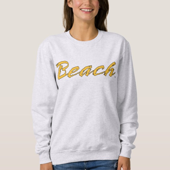Beach Wordmark Sweatshirt (Front)